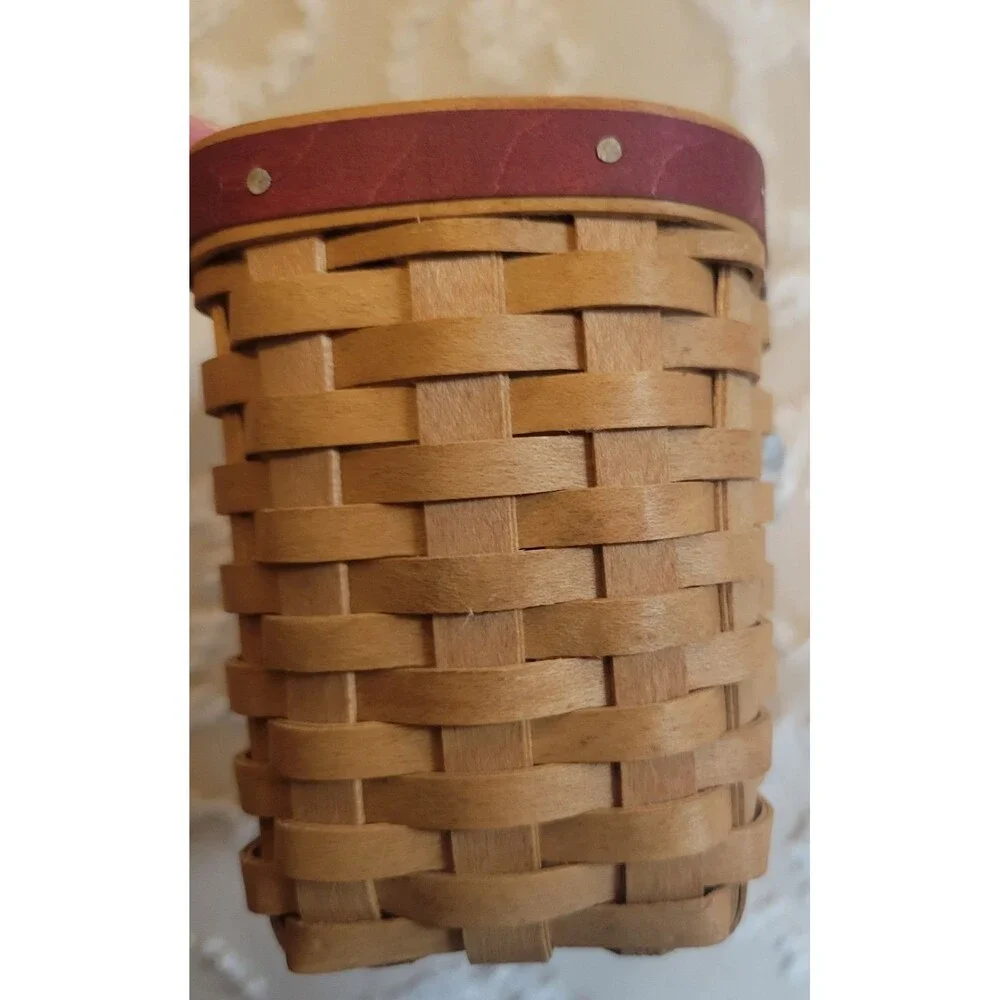 Longaberger 2004 Hostess Appreciation Basket Lid Protector Tie-on New